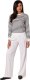 BeWear B251 Bluza w paski z ozdobnymi guzikami - model 1 (kolor jak na zdjęciu, rozmiar M) 2