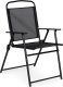 ModernHome Komplet mebli ogrodowych stolik 4 krzesła parasol 3