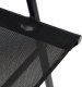 ModernHome Komplet mebli ogrodowych stolik 4 krzesła parasol 5