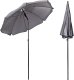 ModernHome Komplet mebli ogrodowych stolik 4 krzesła parasol 6