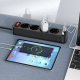 Listwa zasilająca Hoco HOCO listwa zasilająca 4 gniazda + 2 x USB A + Typ C PD QC3.0 3A 20W NS1 1,8 m czarna 1