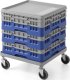 CAMBRO Wózek na kosze do zmywarki Camrack 50x50cm - szary Wózek na kosze do zmywarki Camrack 50x50cm - szary (877807) 2