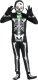 PRC STRÓJ PRZEBRANIE ŚWIECĄCY  W CIEMNOŚCI SZKIELETOR KOŚCIOTRUP Z KOSĄ HALOWEEN KARNAWAŁ UNISEX 2