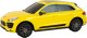 Rastar Auto R/C Porsche Macan Turbo 1:24 Rastar Żółty 1