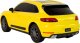 Rastar Auto R/C Porsche Macan Turbo 1:24 Rastar Żółty 2