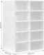 ModernHome Szafka modułowa na buty organizer - tworzywo 7