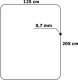 Gockowiak Mata ochronna pod fotel pc 125x205 cm 0,7 mm 1