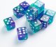 Gamegenic Gamegenic: Galaxy Series - D6 Dice Set (16 mm) - Neptune 1