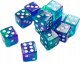 Gamegenic Gamegenic: Galaxy Series - D6 Dice Set (16 mm) - Neptune 3