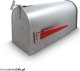 Bituxx Skrzynka na listy amerykańska USA MAIL (srebrny) 1