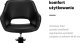Activeshop Gabbiano fotel fryzjerski Sevilla czarny 12