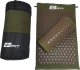 Eb Fit MATA Z PODUSZKĄ DO AKUPRESURY JOGI MASAŻU ZIELONO BRĄZOWA 68x42x2CM EB FIT 1