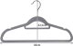 Ruhhy Wieszak na ubrania 20szt.- szary Ruhhy 22535 7