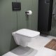Miska WC Geberit Geberit Selnova Square Wisząca miska WC, lejowa, B35cm, H34cm, T53cm [16] 8
