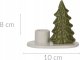 Home Styling Collection Świecznik świąteczny z choinką, 8 cm 1