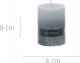 Home Styling Collection CANDLE PILLAR DIP DYE GREEN 1