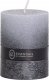 Home Styling Collection CANDLE PILLAR DIP DYE GREEN 2