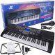MK MK 2106 keyboard pianino 61 klawiszy z mikrofonem 1