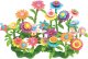 ProNice KLOCKI KWIATKI KONSTRUKCYJNE EDUKACYJNE KWIATY PŁYTKA ZESTAW OGRÓD DUŻE 141 2