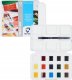 Talens Van Gogh Watercolour pocket box basic colours | 12 half pans + 3 colours for free 2
