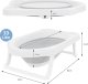 Bathroom Solutions Składana wanienka dla dziecka, biało-szara 7