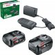 Bosch Bosch starter set 18V (PBA 2.0Ah + PBA 4.0Ah + AL 18V-20), charger (black, 2x battery + charger, POWER FOR ALL ALLIANCE) 1