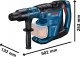 Bosch Bosch cordless hammer drill BITURBO GBH 18V-40 C Professional, 18Volt (blue/black, 2x battery ProCORE18V 5.5Ah, in XL-BOXX) 3