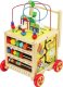 Kruzzel Pchacz drewniany- Kostka edukacyjna (22606) 4