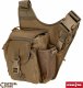 R.E.I.S. TG-BOR - Saszetka Tactical Guard 10 kieszeni długość paska z klamrą ok. 92 cm w pracy i w codziennym użytku - khaki - 28x30x17cm. 1