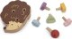 Viga Toys Drewniana Zabawka Konstrukcyjna Jeżyk Ze Śrubkami Montessori 5