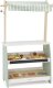 Viga Toys Drewniane Stoisko Targowe Stragan Sklep 4