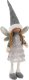 Dekoracja świąteczna Ruhhy Wróżka- figurka świąteczna szara Ruhhy 22343 3