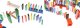 Kruzzel Domino drewniane 1080 el 25