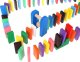 Kruzzel Domino drewniane 1080 el 36