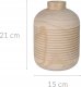 Home Styling Collection Wazon drewniany, Ø 15 cm 1