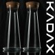 Kadax 2x KADAX Karafka Na Wodę Dzbanek Z Korkiem Na Sok Lemoniadę 1L Szklany 6