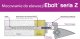 Ebolt Kołek do mocowania na elewacji 12*240 mm z gwintem wewnetrznym m5 4
