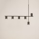 Lampa wisząca Sigma Sigma Vendo 33695 lampa wisząca zwis 6x25W GU10 czarna 3