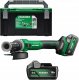 Szlifierka Hikoki HIKOKI SZLIFIERKA KĄTOWA 18V 125mm 2x5,0Ah G1813DVE WQZ 4
