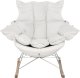 Miloo Home FOTEL BUJANY LIESLIE BEŻOWY WELUR 90X102X86 CM MILOO HOME 2