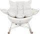 Miloo Home FOTEL BUJANY LIESLIE BEŻOWY WELUR 90X102X86 CM MILOO HOME 3