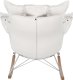 Miloo Home FOTEL BUJANY LIESLIE BEŻOWY WELUR 90X102X86 CM MILOO HOME 6