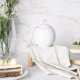 Lumarko Złota Linia Cukiernica 380 Ml Porcelana Kremowa W Opasce New Lumarko! 1