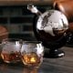 Malatec Zestaw do whisky w kształcie globusa 3
