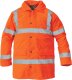 Kurtka męska CERVA SEFTON HV - ocieplana kurtka zimowa, odblaskowe taśmy, wodoodporność, rozm. XS-3XL, - czerwony odblaskowy 3XL 6
