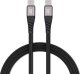 Kabel USB Blue Star USB-C - USB-C 1.2 m Czarny 1
