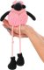 Saska Garden BARANEK SIEDZĄCY RÓŻOWY 10+25CM DEKORACJA WIOSENNA 6