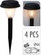 ProGarden Lampy ogrodowe LED, 4 szt., 16x45 cm Lumarko! 1