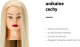 Activeshop Główka treningowa fryzjerska Gabbiano WZ2 syntetyczne włosy, kolor 613H, długość 24" 7