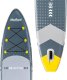 Rebel Deska SUP REBEL ACTIVE pompowana 350x81x15cm , zestaw 3